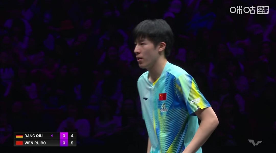 1/4决赛，小将温瑞博4：2胜德国邱党！但愿黑马一黑到底！


重庆冠军赛男单下