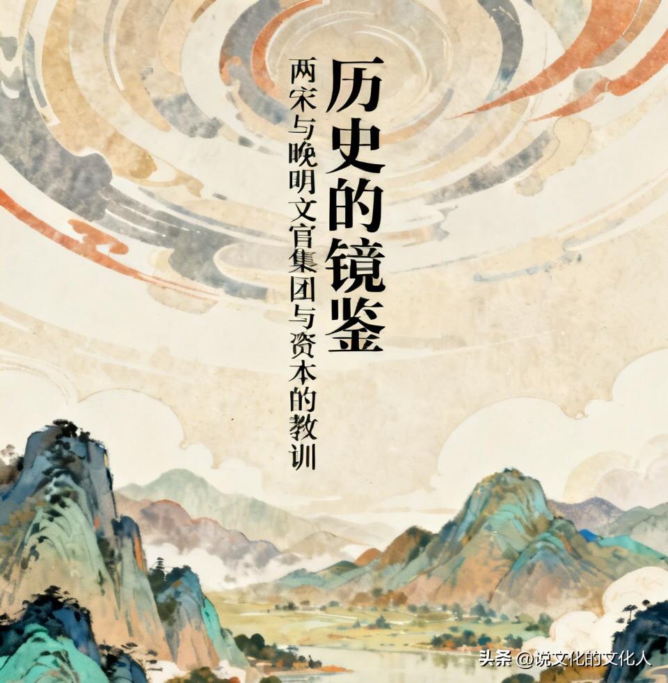 回望历史，文官集团与资本深度捆绑，曾酿成两次亡国之祸

在中国古代历史上，有两段
