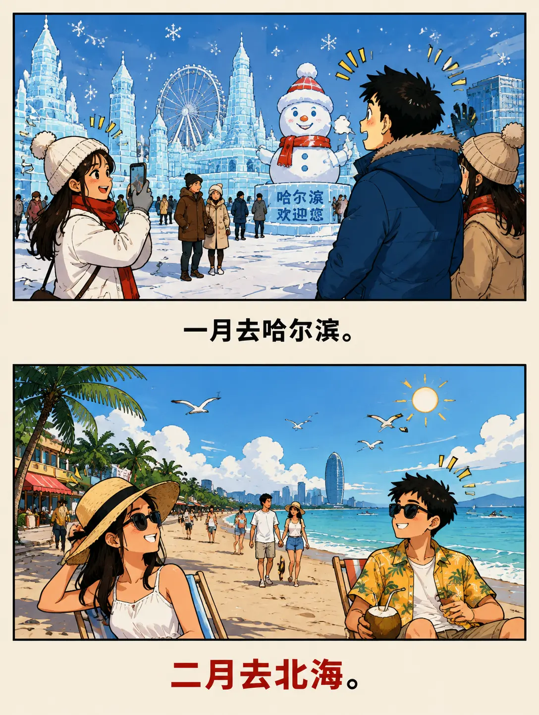 这份12月旅行清单，你已经打卡了几个地方
