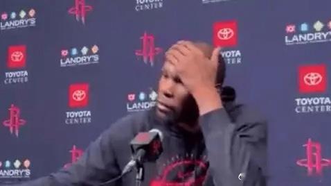 休斯顿火箭休斯顿火箭 赛后，杜兰特接受媒体采访，谈及本场比赛战胜太阳的感受，杜兰