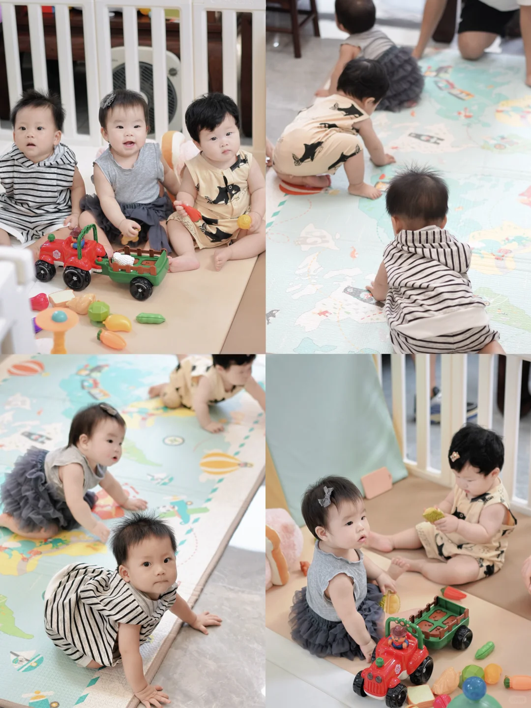 9月龄宝宝集合👧👧👦