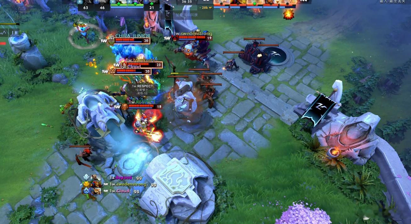 #TI13##鱼娘陪你看TI13# TZ 0:2 1win这样的话TZ获得本届T