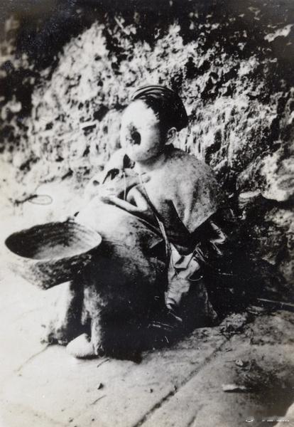 路边的乞丐，1938年 ​​​