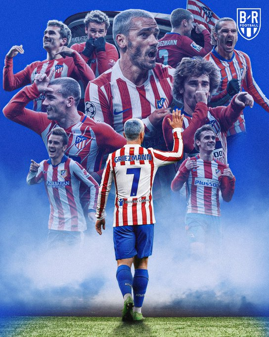 安托万·格里兹曼将结束他辉煌的马竞生涯，这段生涯横跨两个时期，共计10个赛季。他