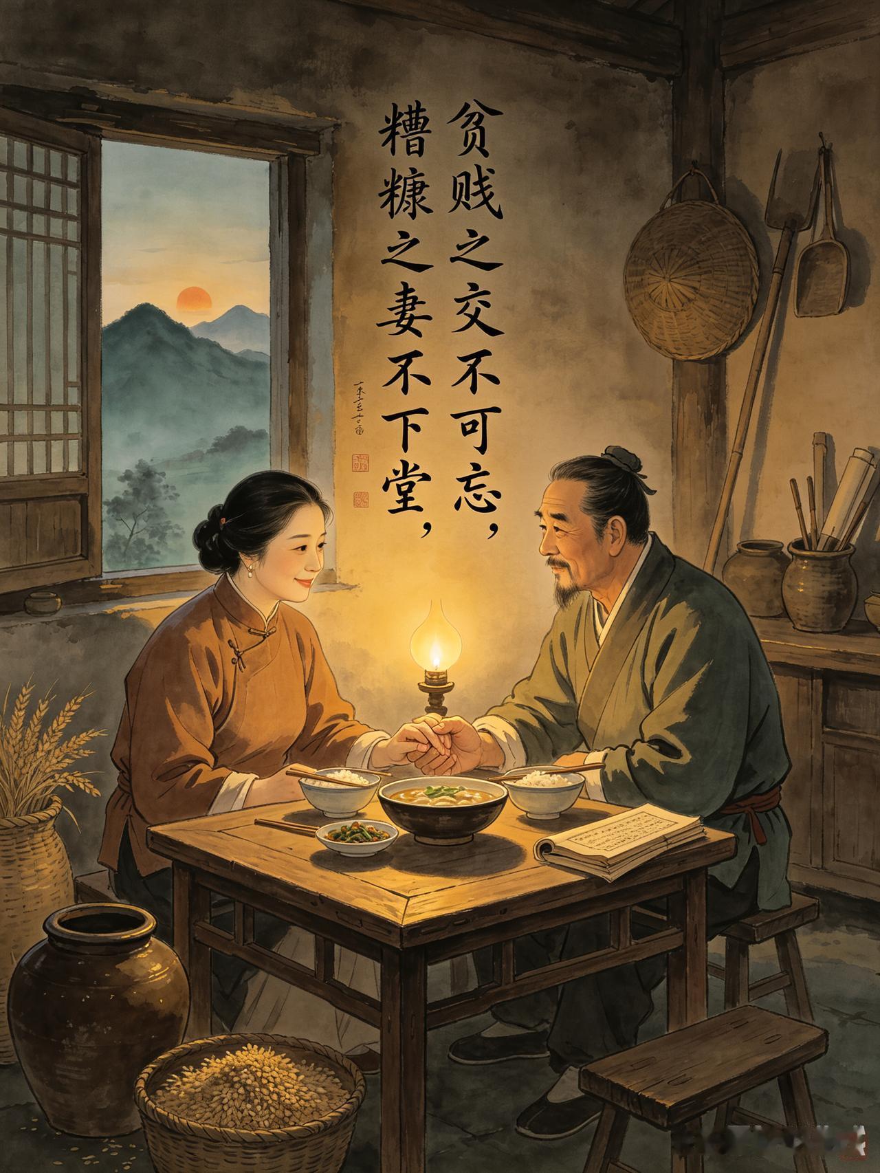 人们常说一句成语，贫贱之交不可忘，糟糠之妻不可弃，这“糟糠”是什么意思呢？这句话