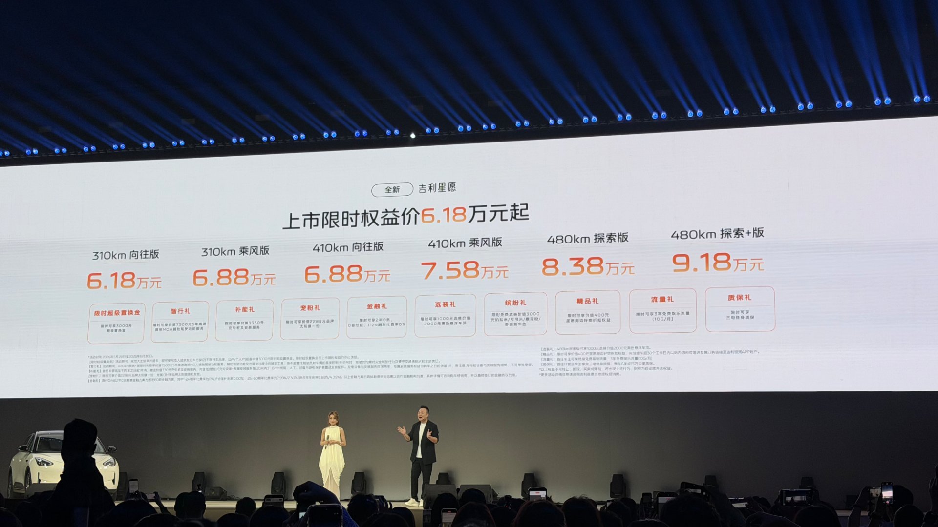 每分钟卖一台的全新吉利星愿上市 不仅实力强还特别懂你的国民代步车！！全新吉利星愿