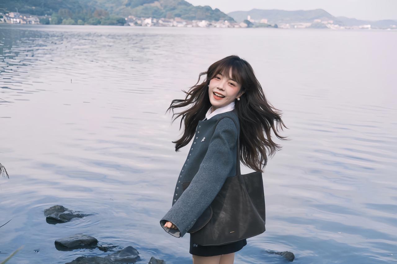 因为这个机位种草一座城市  我在出片前线  秋季氛围  东钱湖拍照