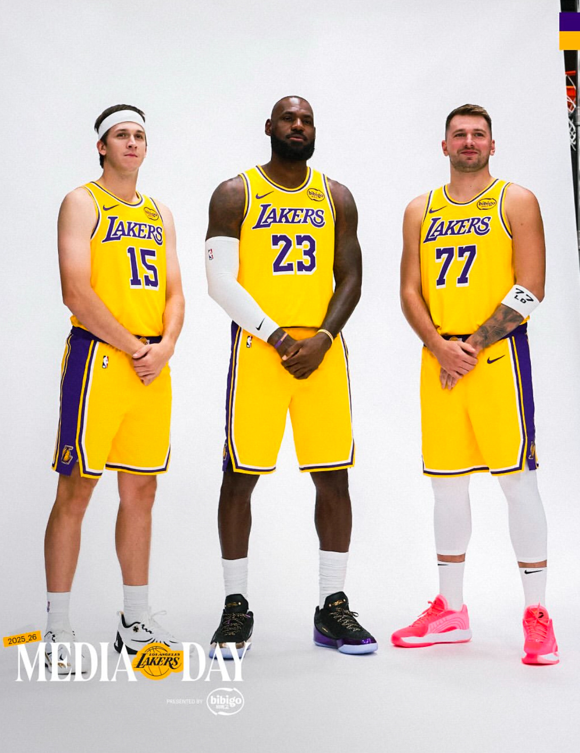 勒布朗今日复出完全体湖人来了！！