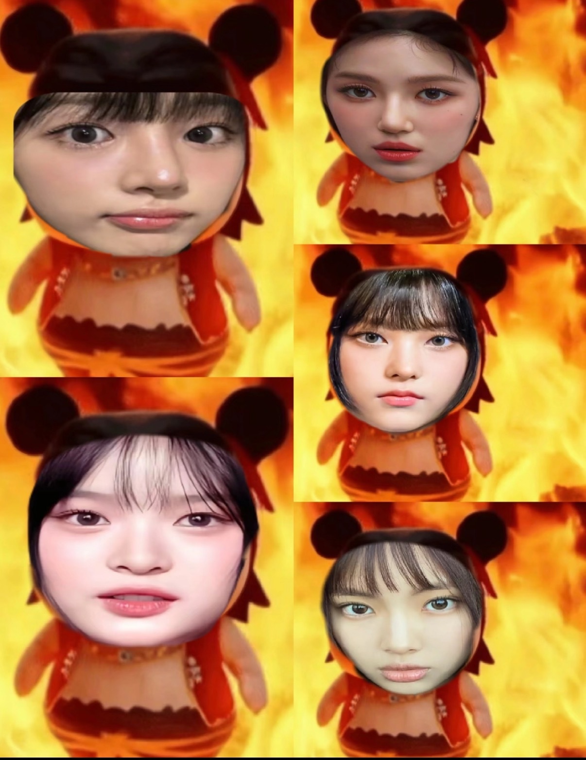 我就问问 HYBE 旗下团粉丝到底有没有人能治得了 newjeans 和 bun