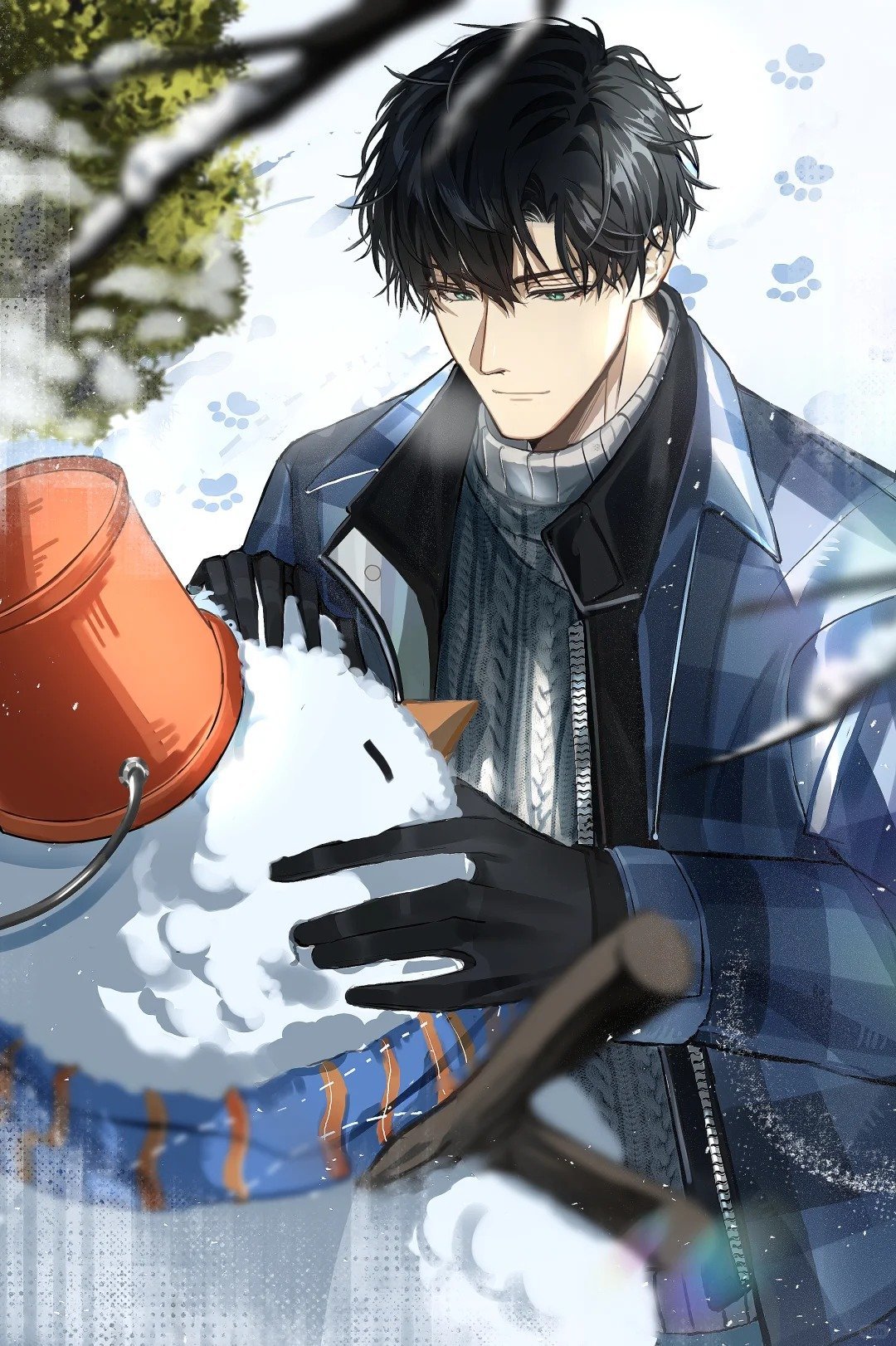 堆雪人光与夜之恋萧逸