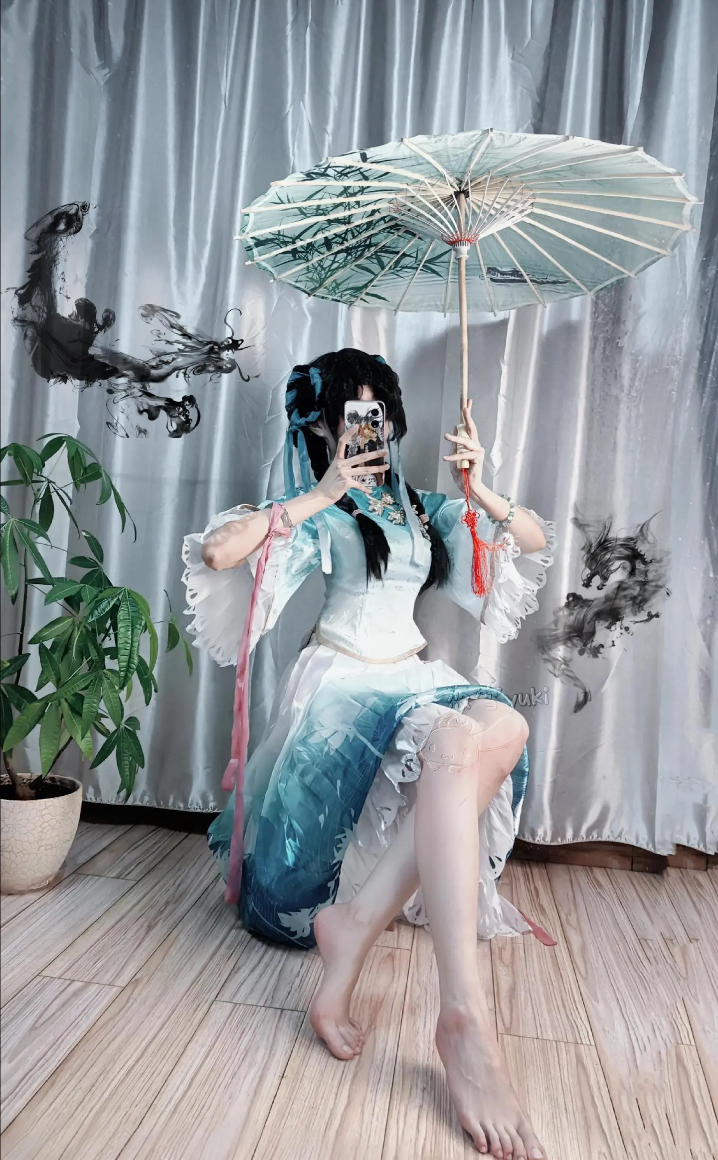 逍遥哥哥，等你，在竹海。西施