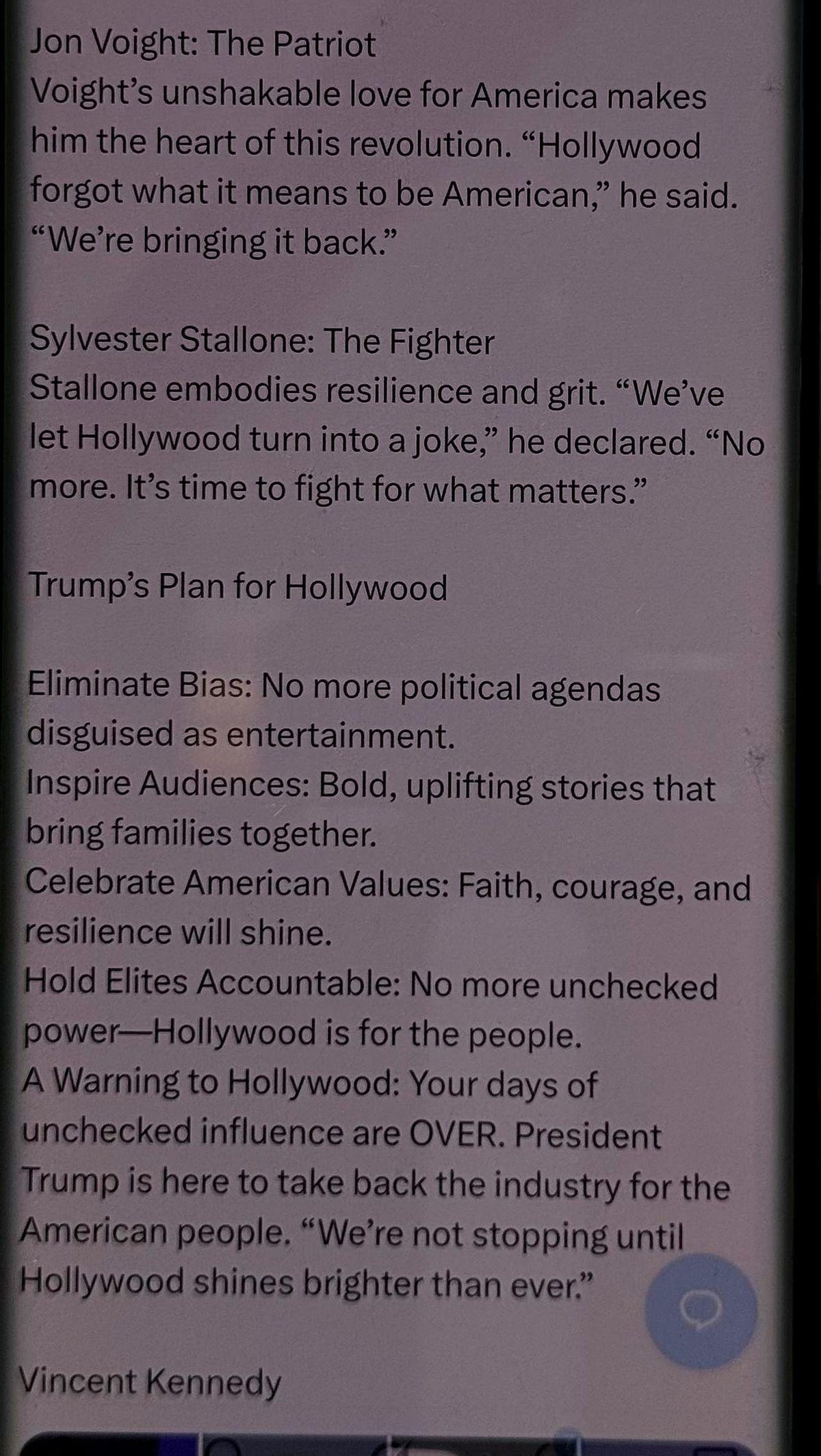 好莱坞那帮人刚把香槟打开，特朗普反手就砸了三块硬骨头进去。
梅尔吉布森当年被整个