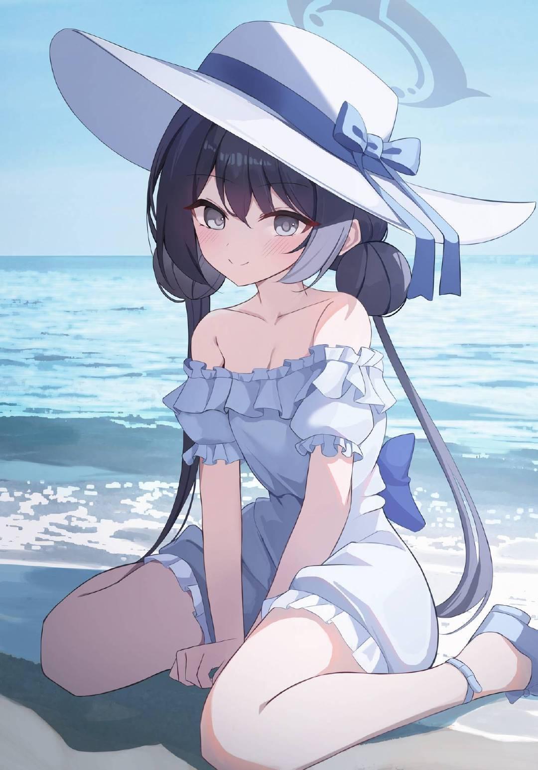 龙华妃咲——碧蓝档案——画师: Leepy，网页链接