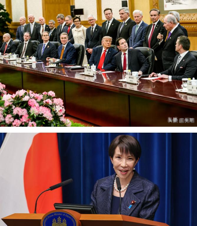 日本睡不着了，
毫无疑问，这一次特朗普访华引起了全球的关注，当然也包括日本在内。