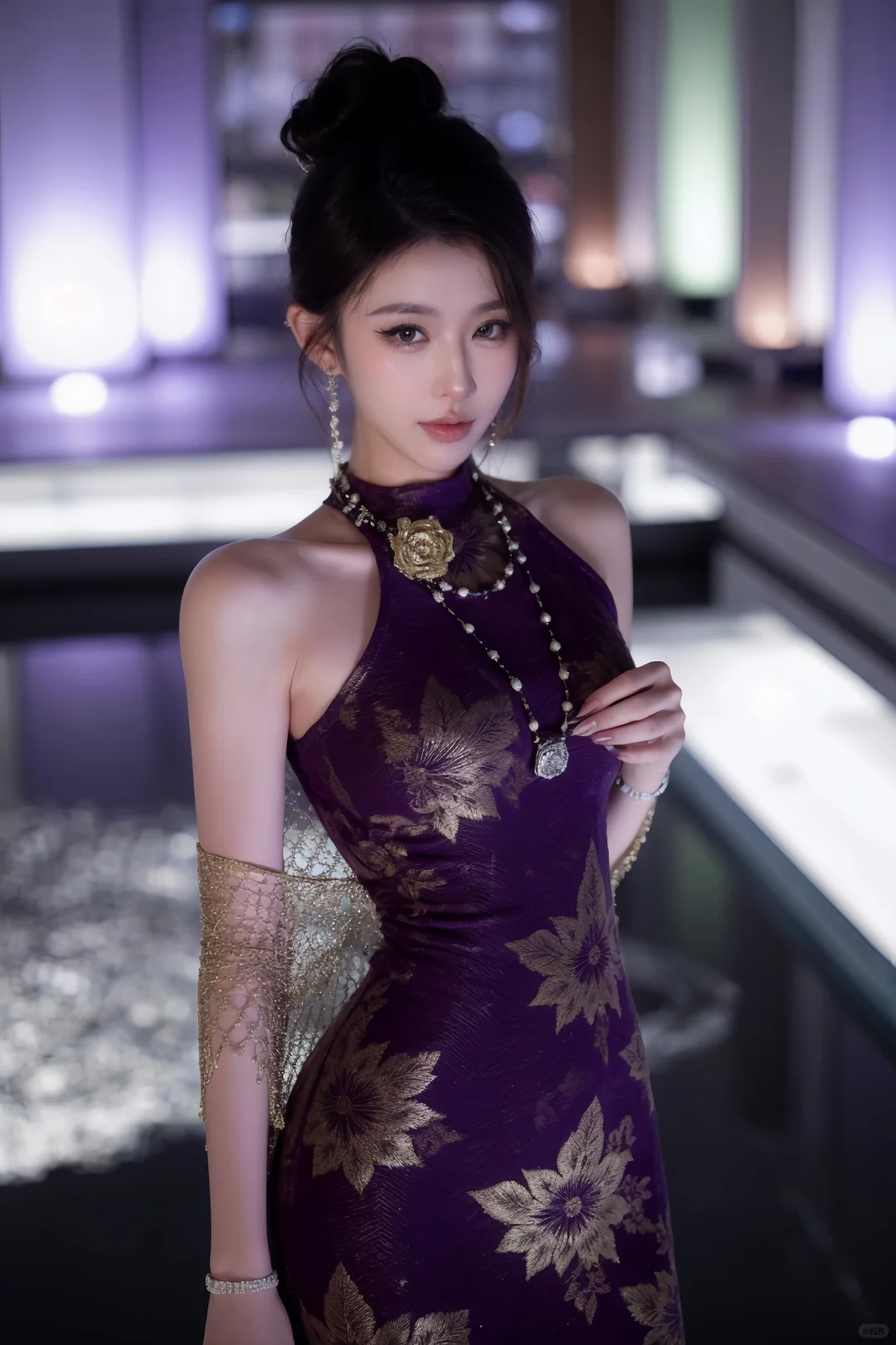妹妹说紫色最有韵味