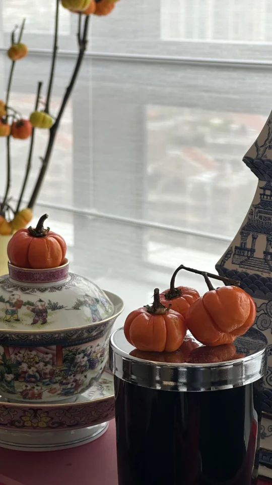 办公室新添小南瓜