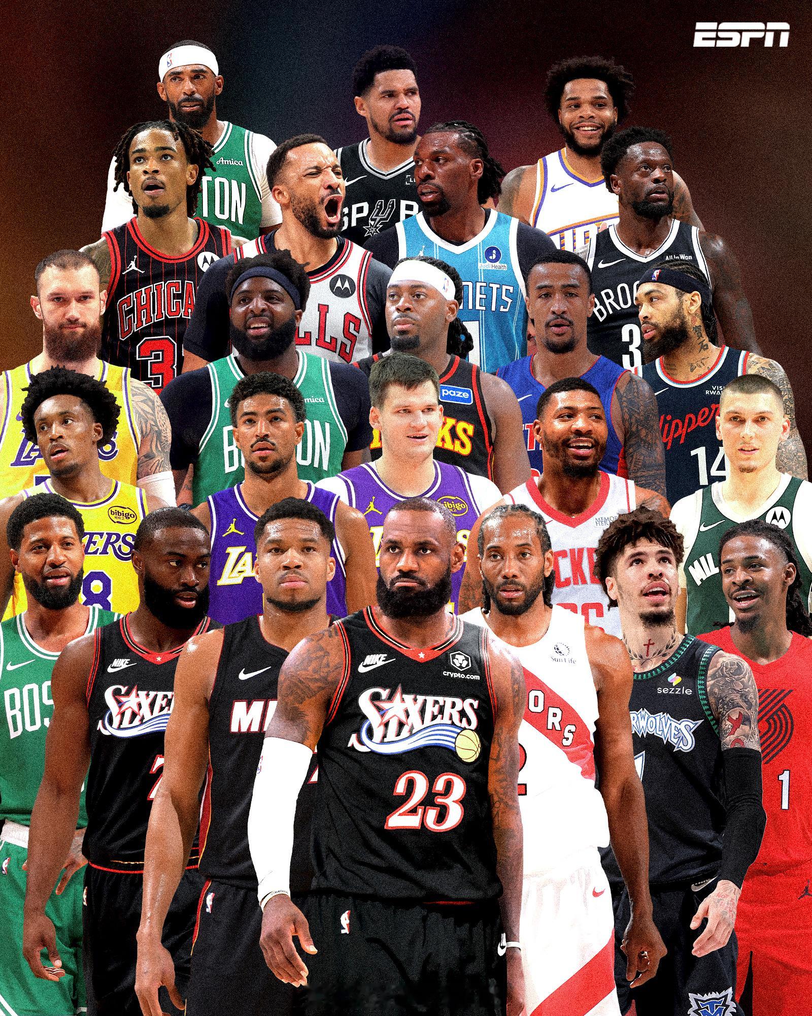 NBA 这个休赛期的一系列动作简直太疯狂了。勒布朗·詹姆斯 去 76人。扬尼斯·