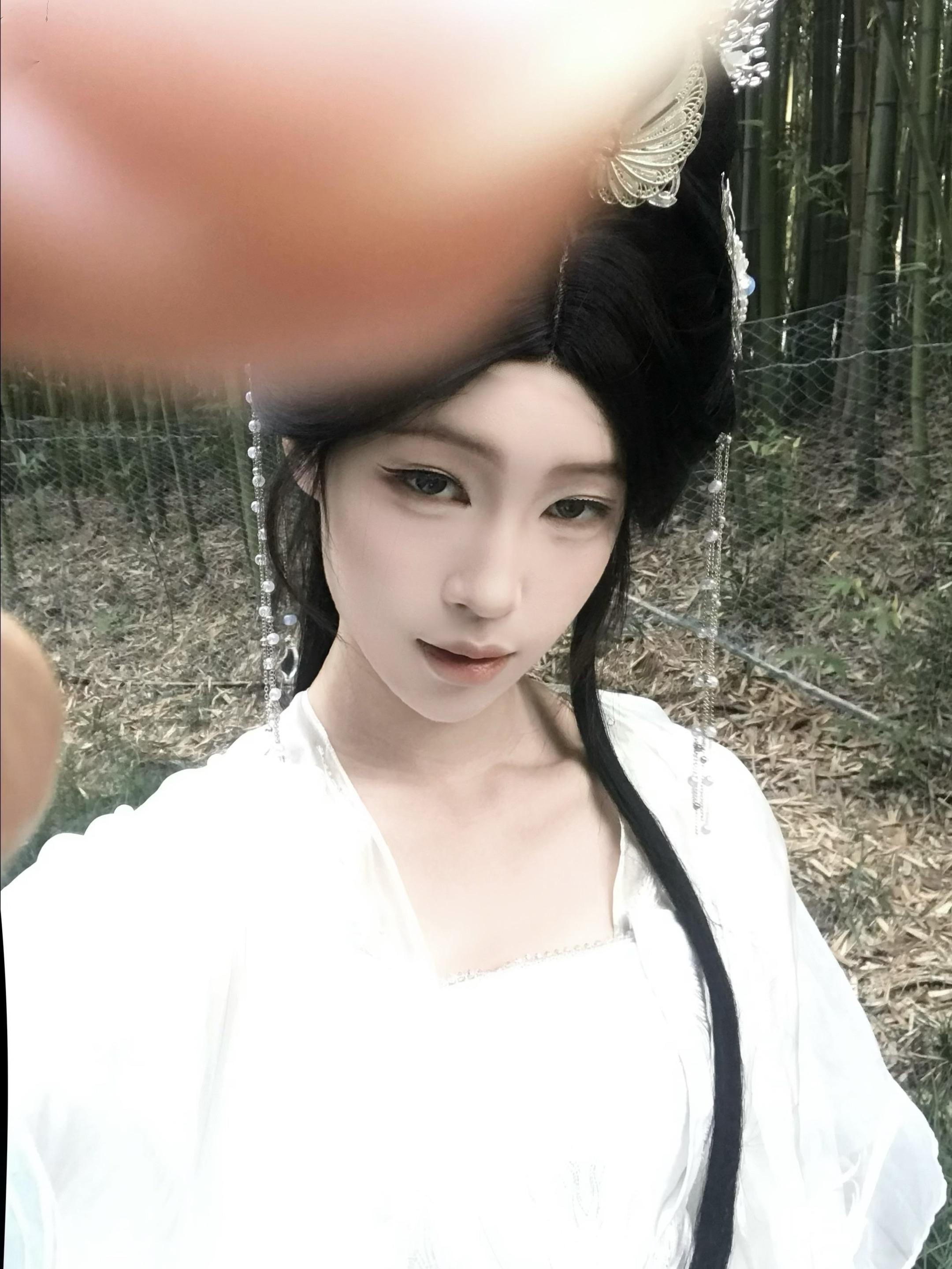 天葩飞堕广寒宫