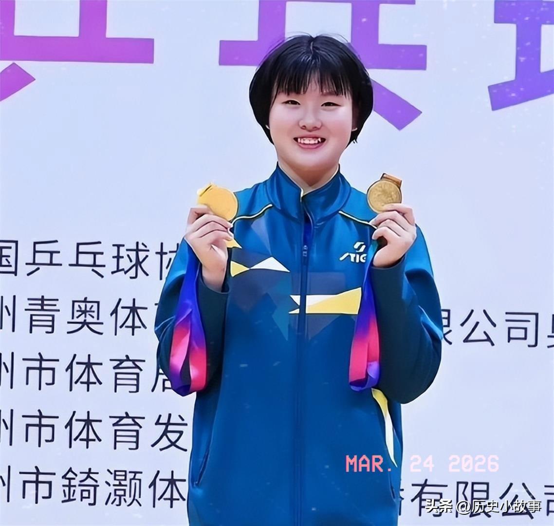 谁能想到，就在张本美和刚在重庆捧起冠军奖杯的同一周，一个15岁的青岛小姑娘在欧洲