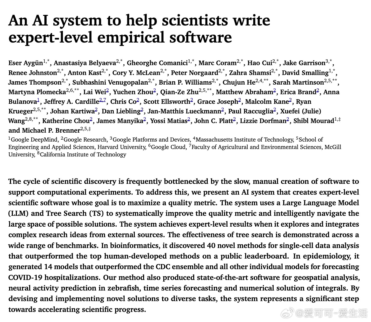 《An AI system to help scientists write e