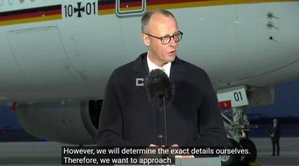 德国又一次向世人展示了自己的“双重标准”，在出发来中国前，德国总理默茨谈到了台湾