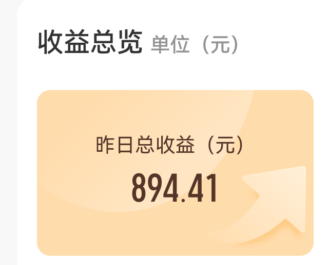 哦对了，我这几天可不只有kpi和涨粉昨天一天流量894，还有发的广子，我还有自己