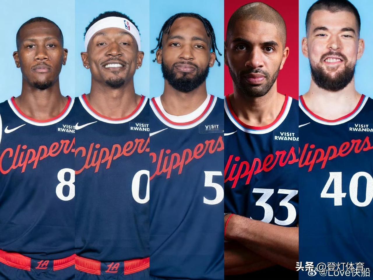 快船VS太阳今日首发，比尔出战，柯林斯依旧不是首发，泰伦卢这是何意？

首发阵容