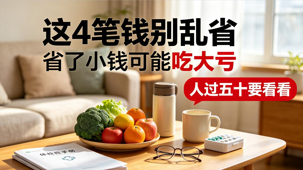 人过五十，这 4 笔钱别太省，省了小钱反而吃大亏
人过五十，日子慢慢稳下来，咱们