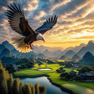 开心的山风拂面