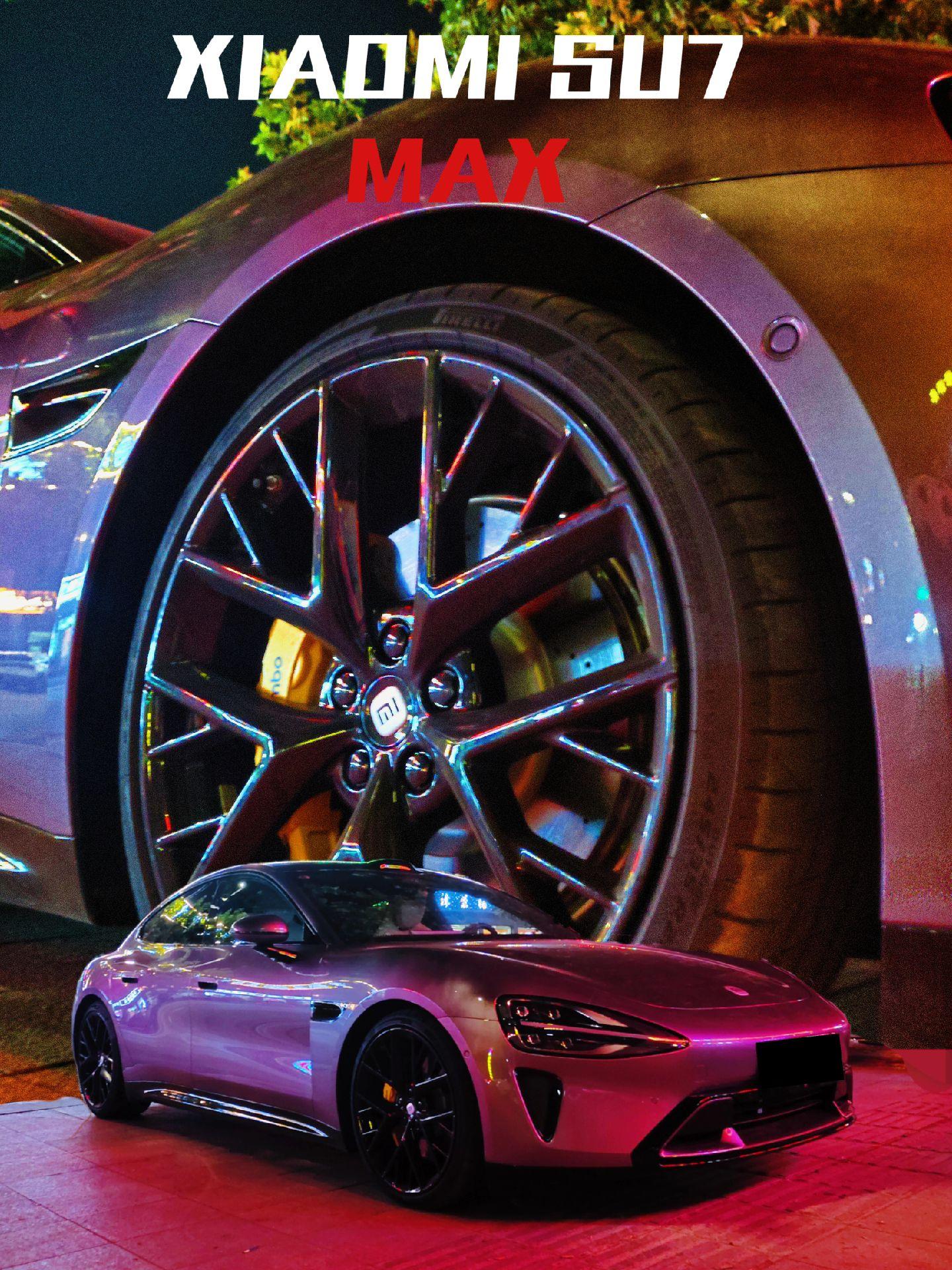 寿光偶遇 小米su7Max，别说还挺帅的