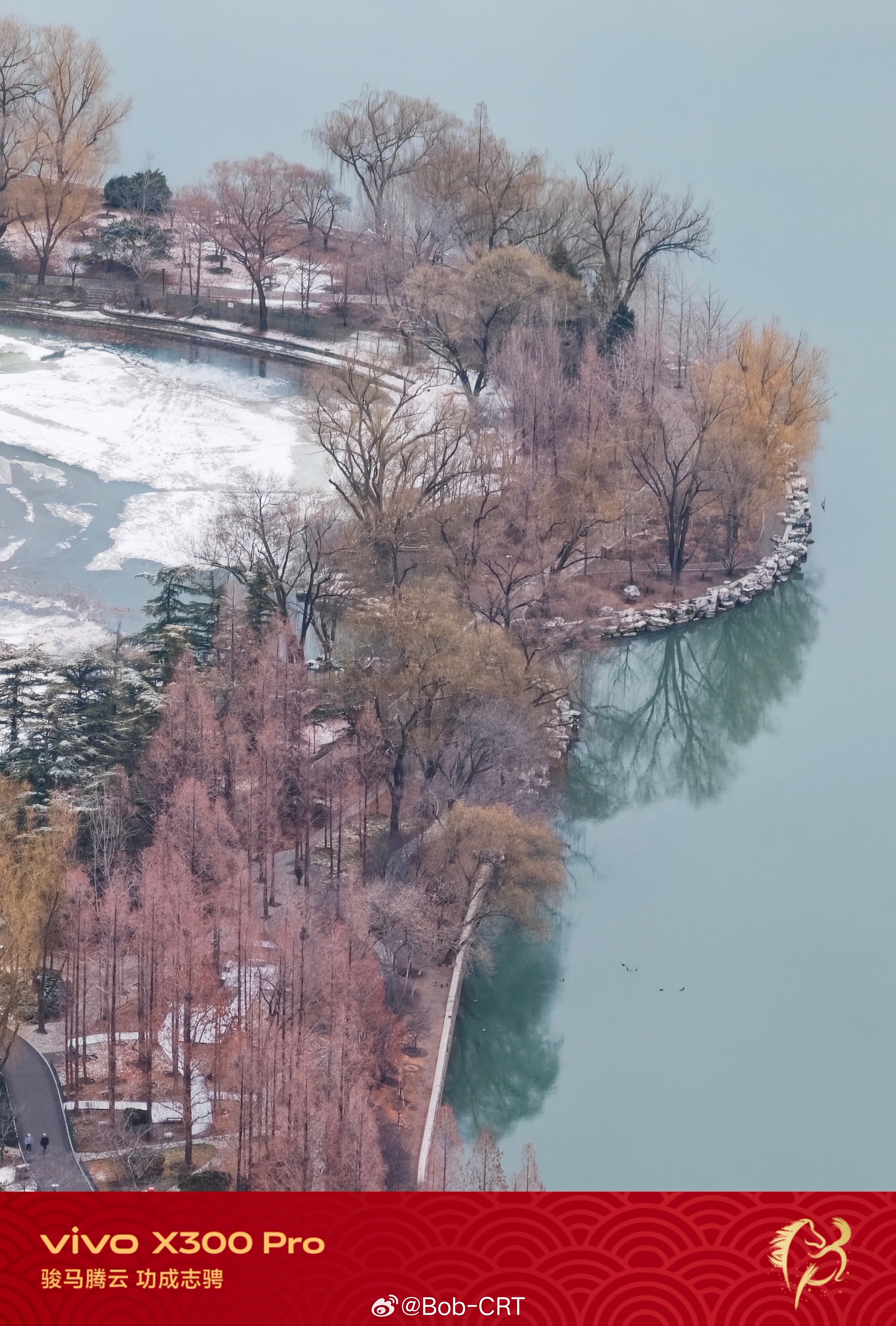 《丙午马年的第一场春雪》2026年2月27日丙午年正月十一凌晨，一场难得的春雪洋