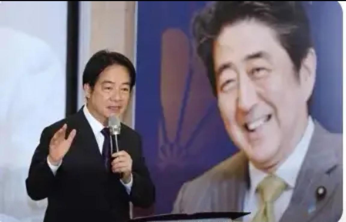 每当我看到赖清德这张恶心的脸，还把死去的“安倍晋三”奉着供着，再看看新上任的高市