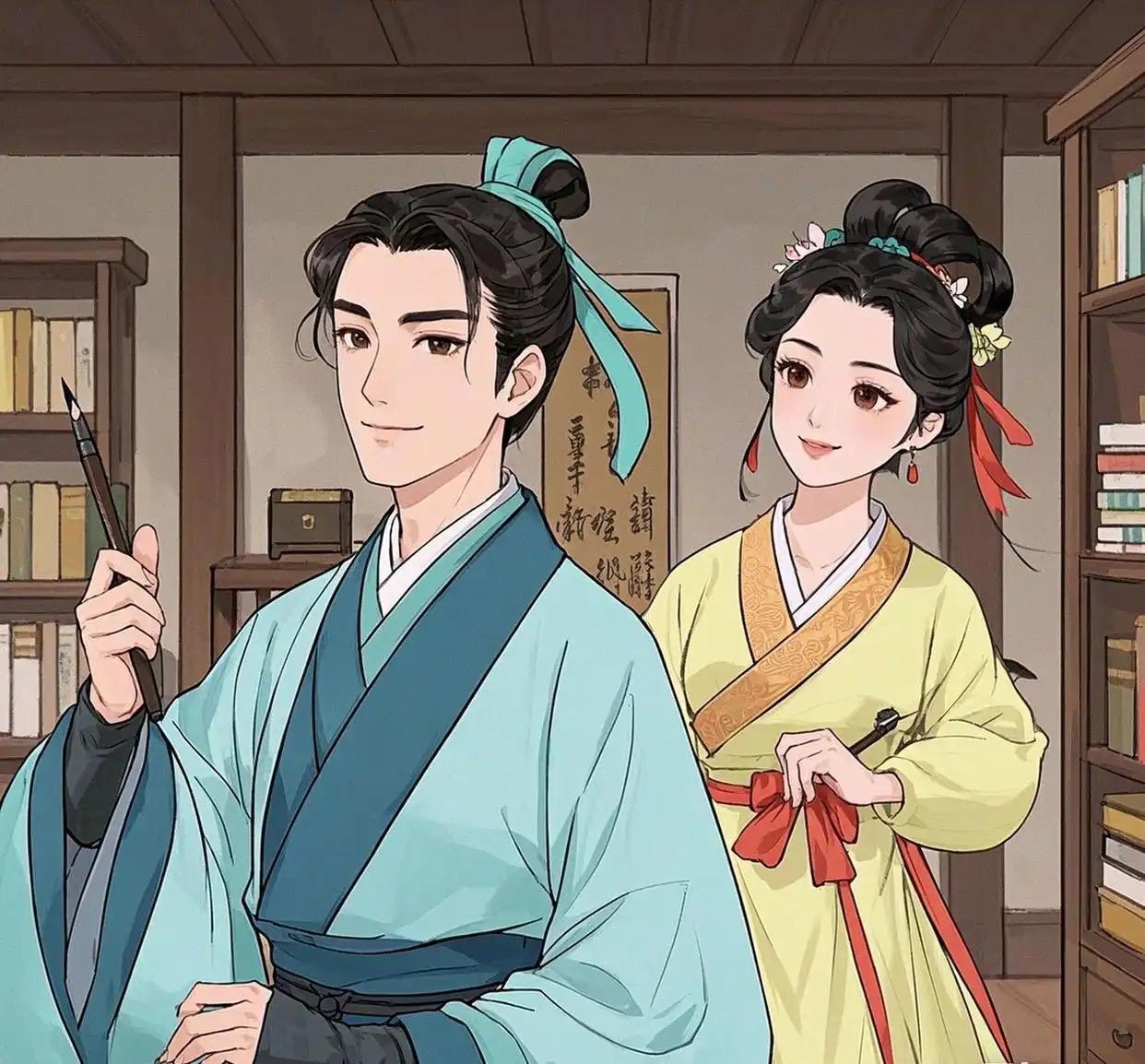 司马相如一曲《凤求凰》撩动卓文君心弦，二人私奔当垆卖酒，成就才子佳人佳话。后相如