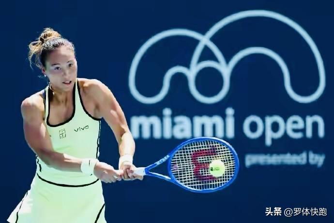 1-1！郑钦文将比赛拖入决胜盘！WTA1000迈阿密站女单第三轮比赛正在上演20