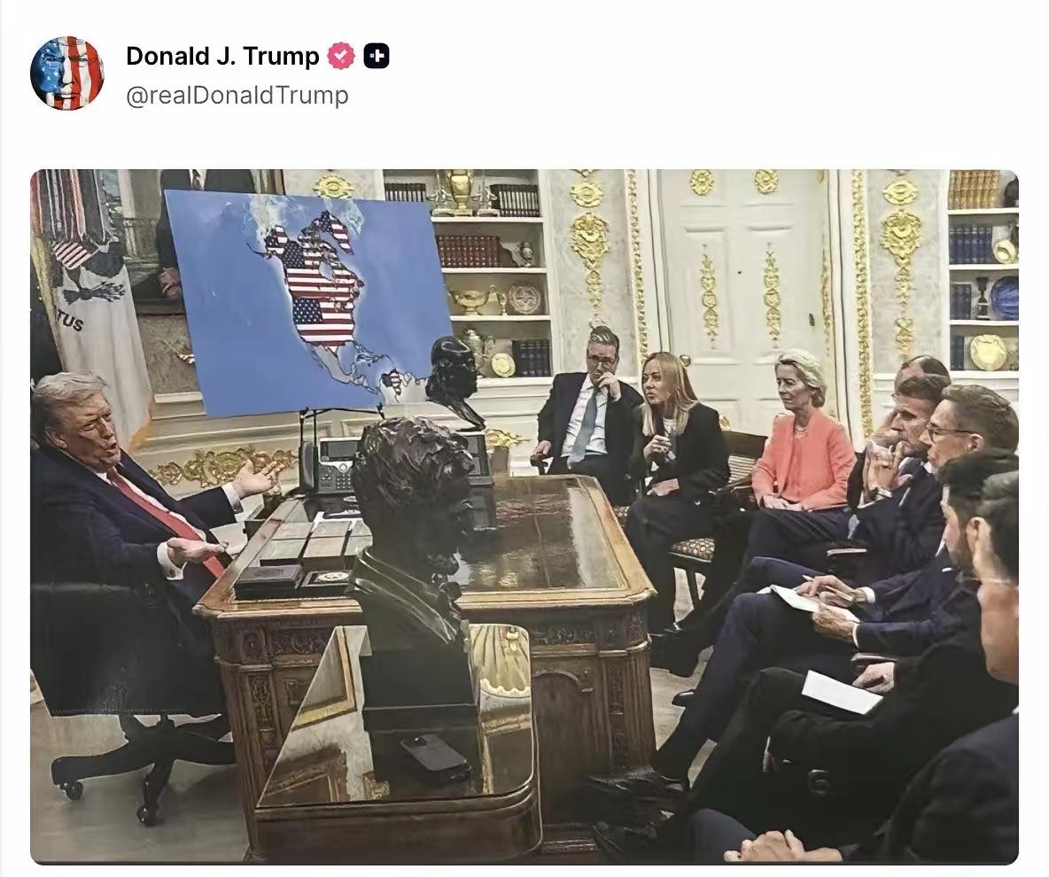 特朗普不断刺激、羞辱、恶心欧洲。
欧洲呢，第一次怒了一下，第二次怒了两下，第三次