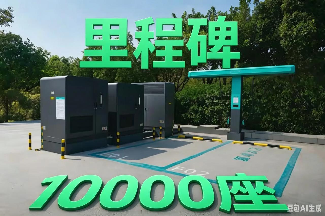 热烈祝贺！！！
里程碑！比亚迪官宣第10000座闪充站，8月28日深圳龙华揭幕！