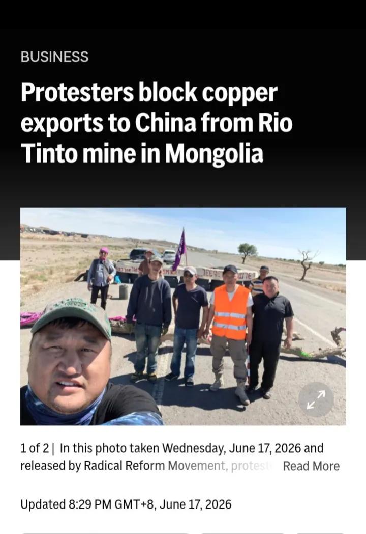 蒙古国激进的民族主义势力已经成为一个不容小觑的力量。

据美联社报道，就在前两天