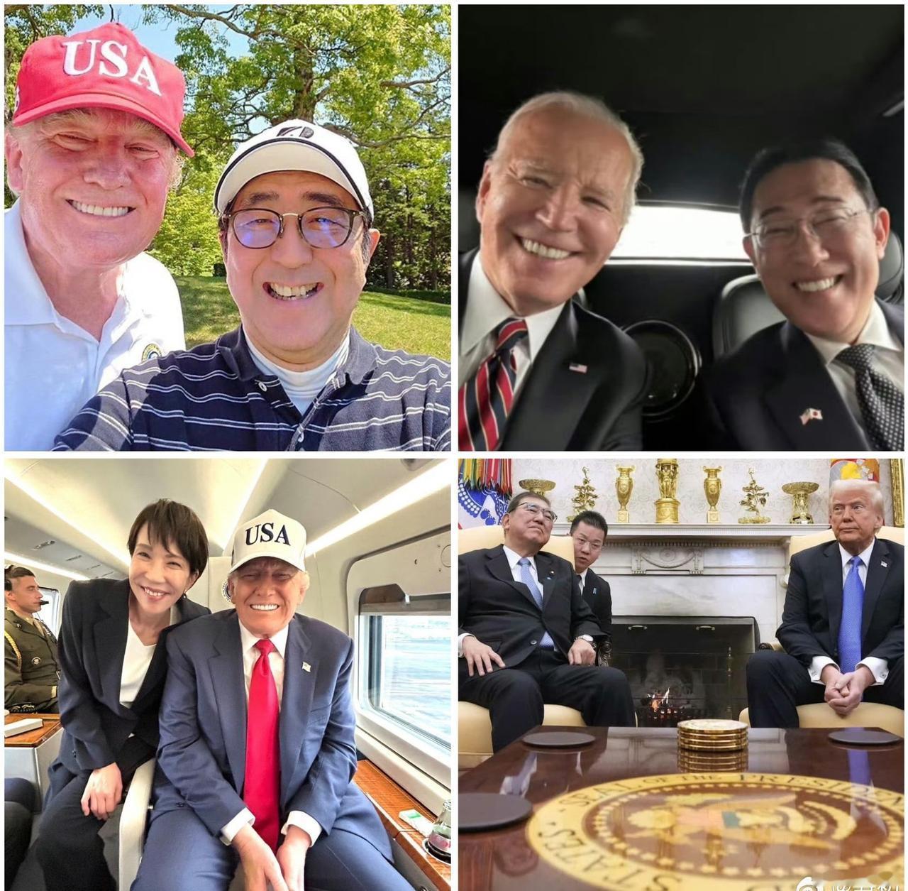 迄今为止，唯一一个在美国总统面前“目空一切”的日本首相。 ​