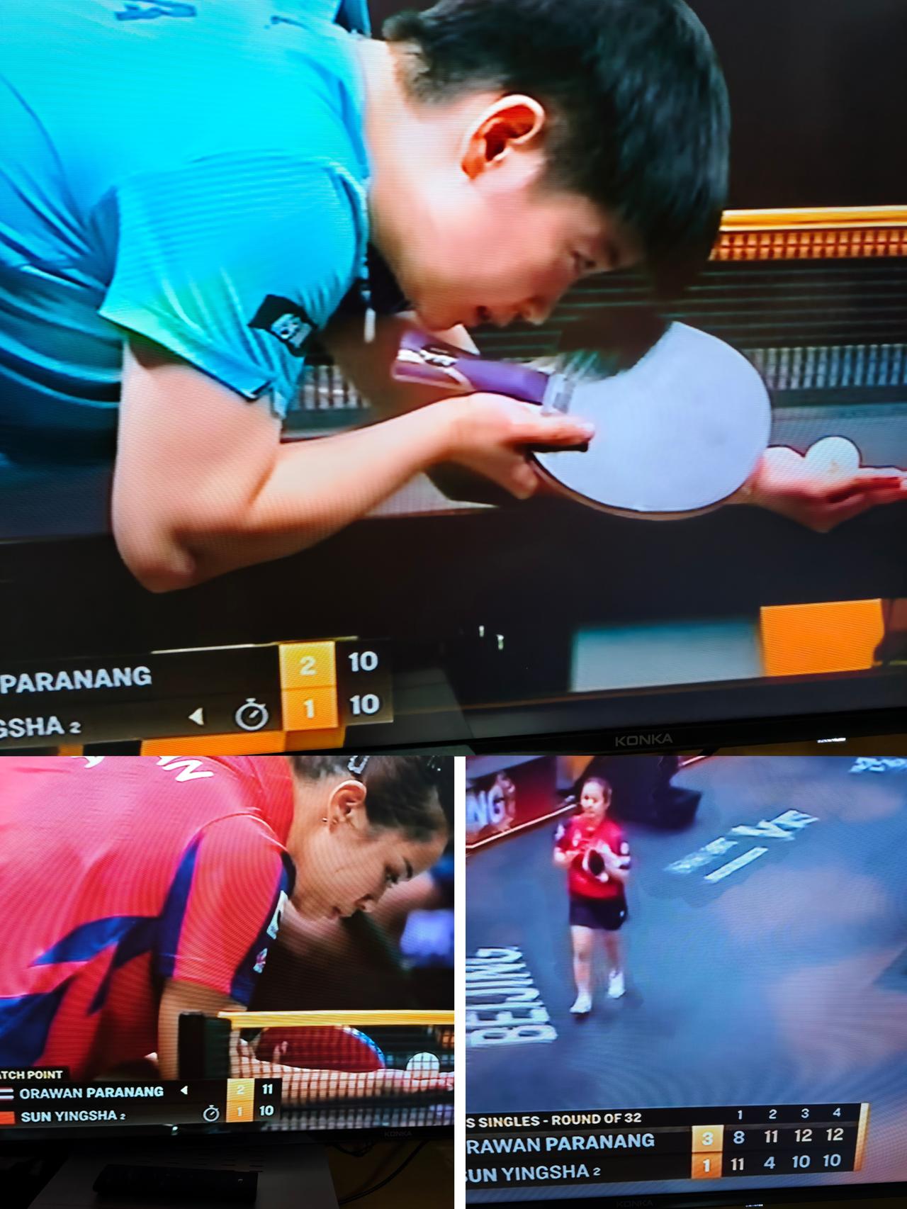 状态不佳，孙颖莎止步WTT中国大满贯第二轮。
      重回世界排名第一的孙颖