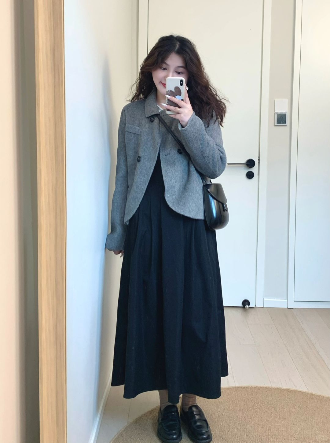 📸｜这套长我审美上了！！小个子很爱短外套