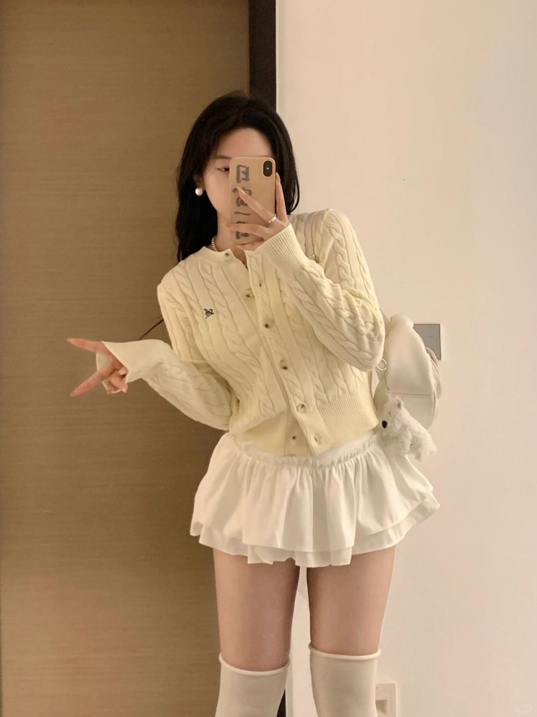 165/120 微胖穿搭 哎呀，是清纯小白花