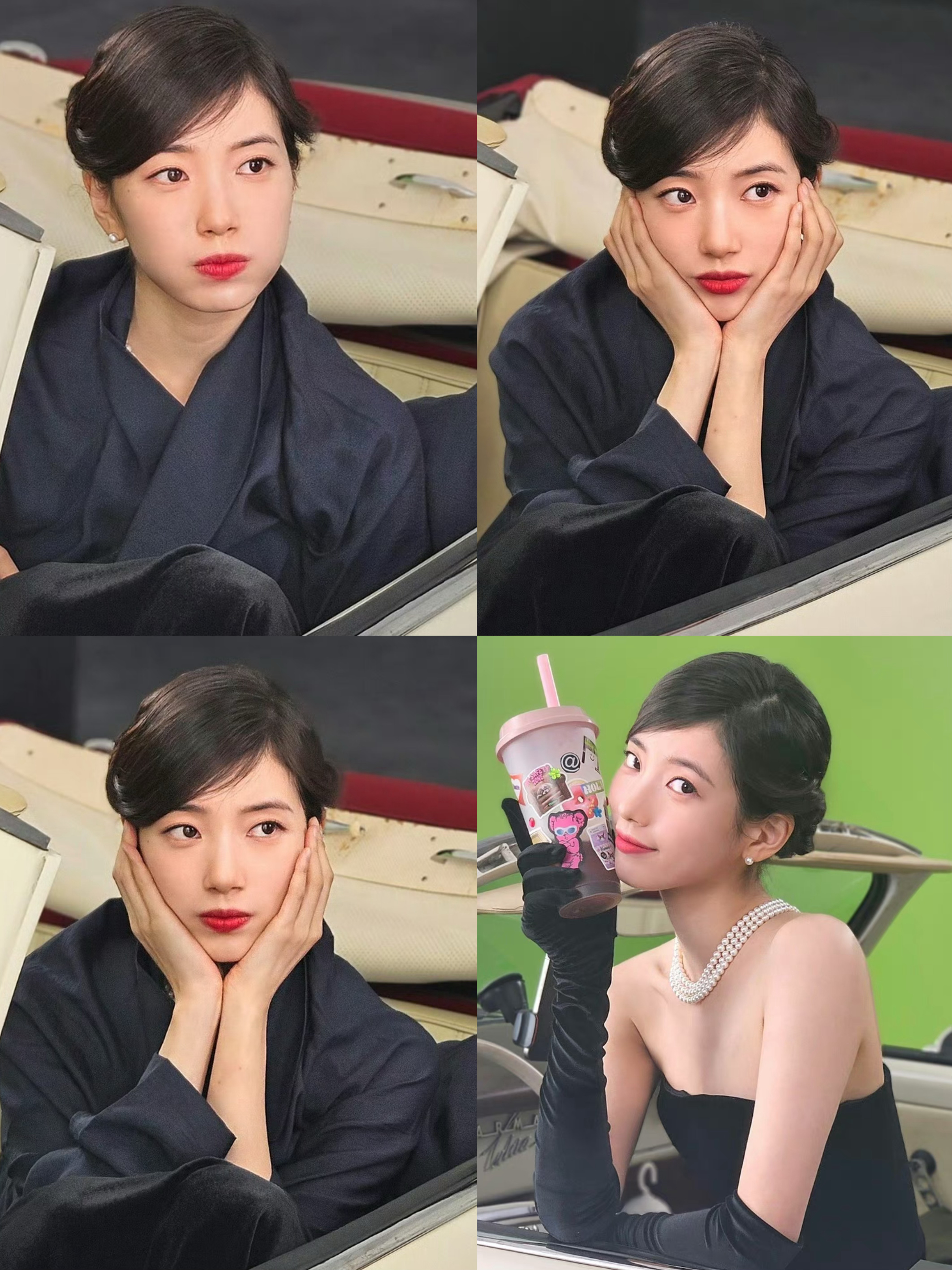 裴秀智拍摄花絮图好惊人的美貌 ​​​