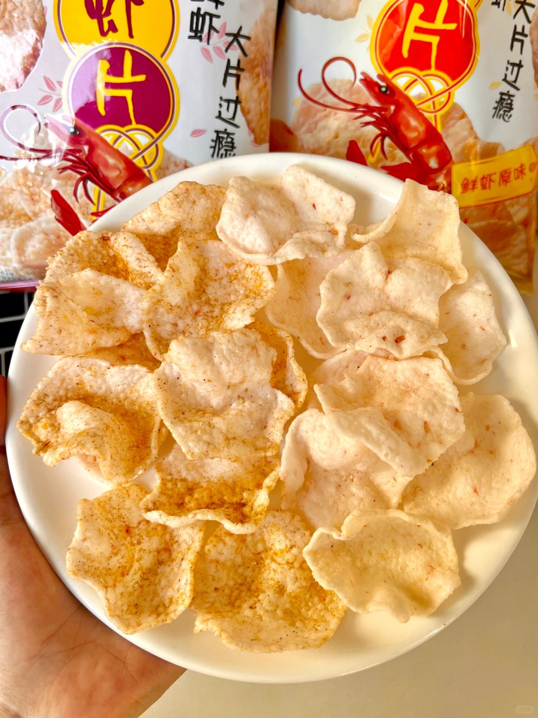 家人们。。我要曝光这个米虾片啊啊！！