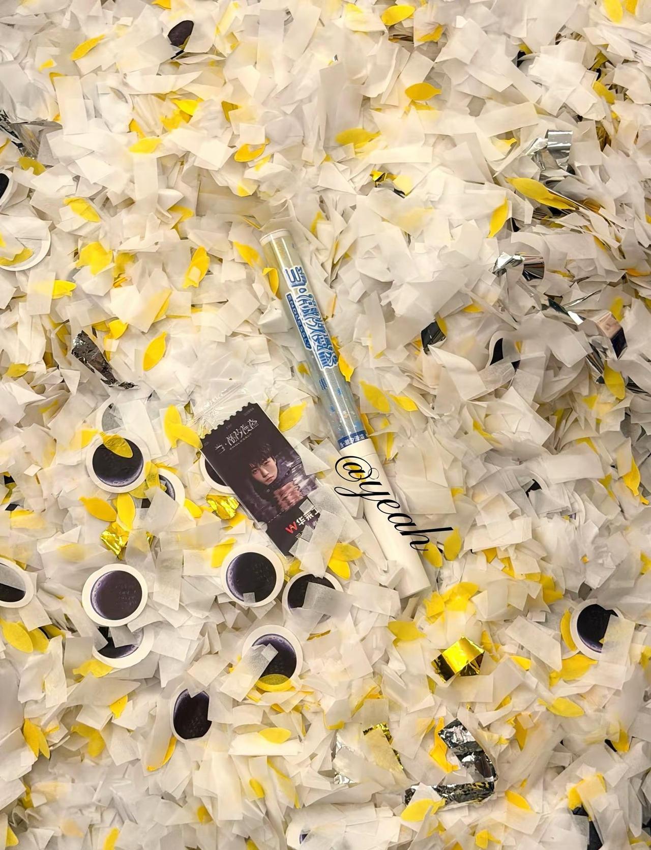 凯凯演出顺利啊！等待七年奔赴，终于和凯凯在梦开始的重庆相见 散场后的彩带依然是我