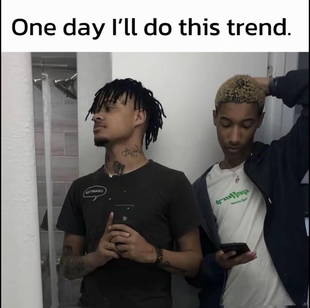 什么时候能拍上这个trend😭