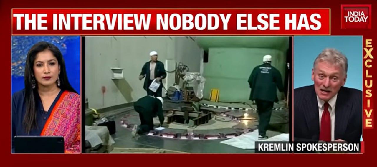 俄罗斯总统新闻秘书佩斯科夫透露，俄方曾提议从伊朗运出浓缩铀、由俄罗斯接收，但这方