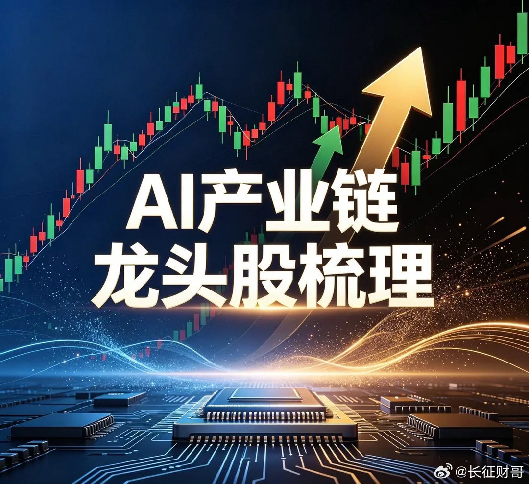 AI产业链龙头股梳理一、上游算力基础设施1. AI芯片①寒武纪：云端训练推理芯片