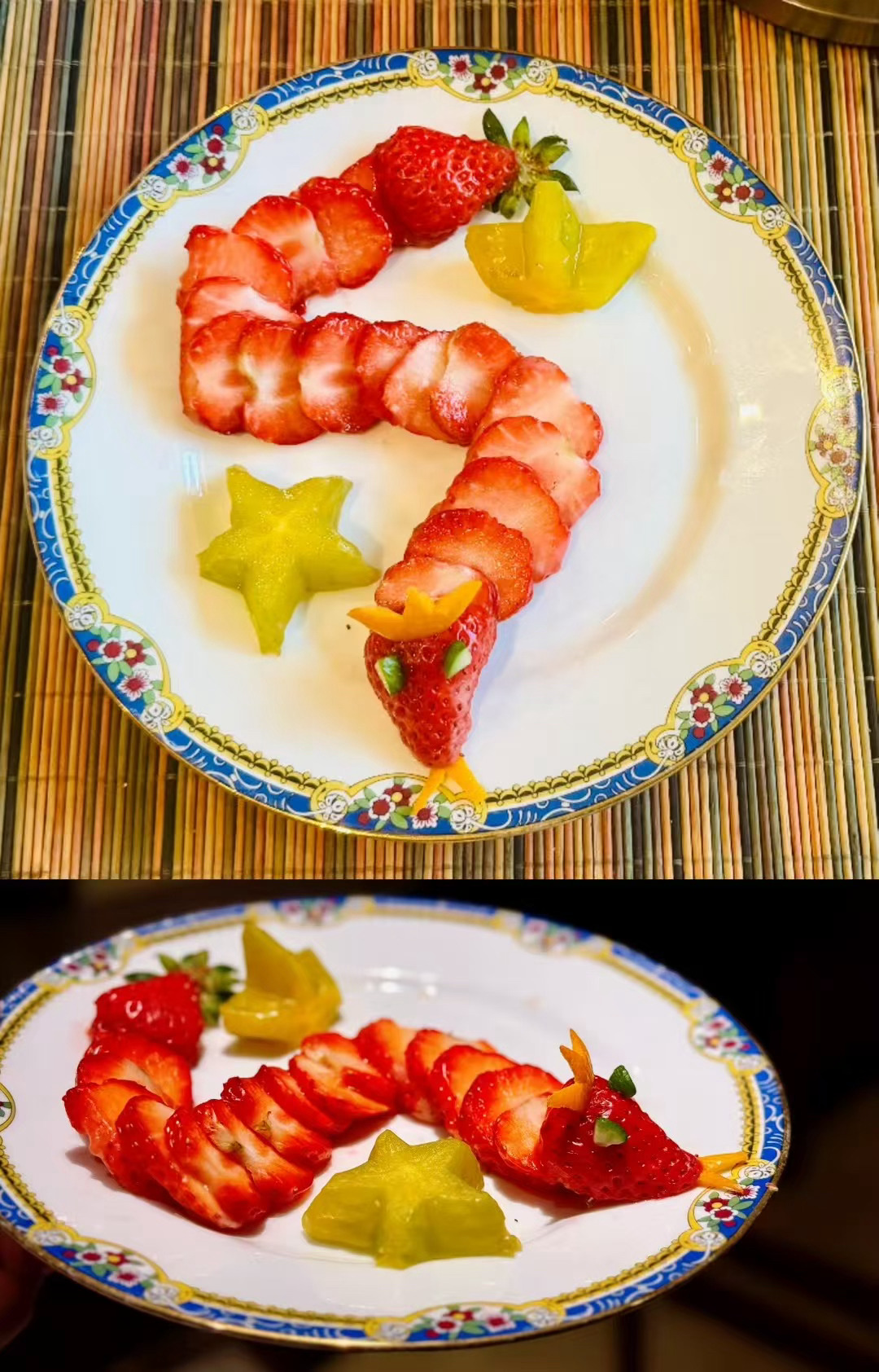 今年独当一面完成了年夜饭蛇🐍年要继续多下厨呀～[耶]恭祝大家新年快乐，阖家安康