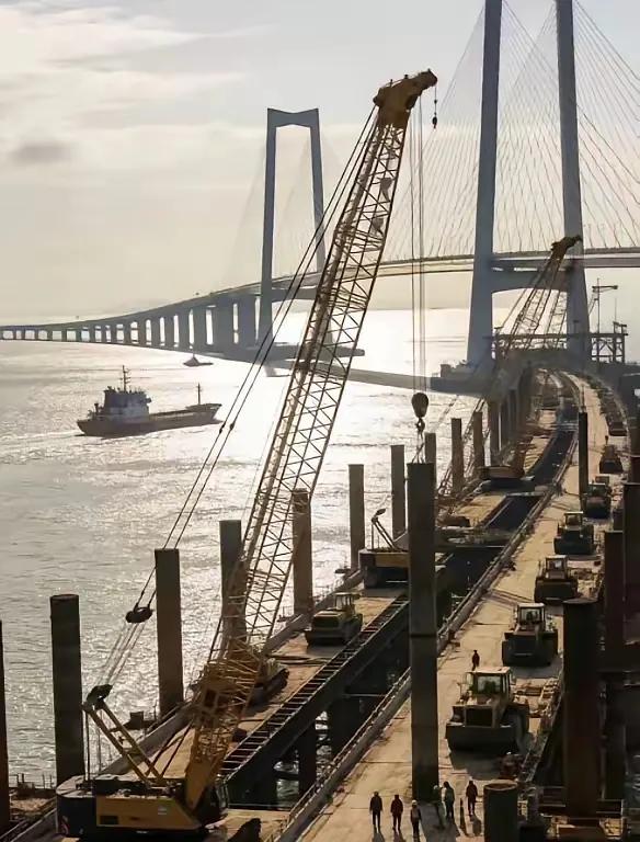 重磅快讯！厦金大桥工程全速推进，不受任何干扰，稳步挺进金门海域，国家定了、干就完