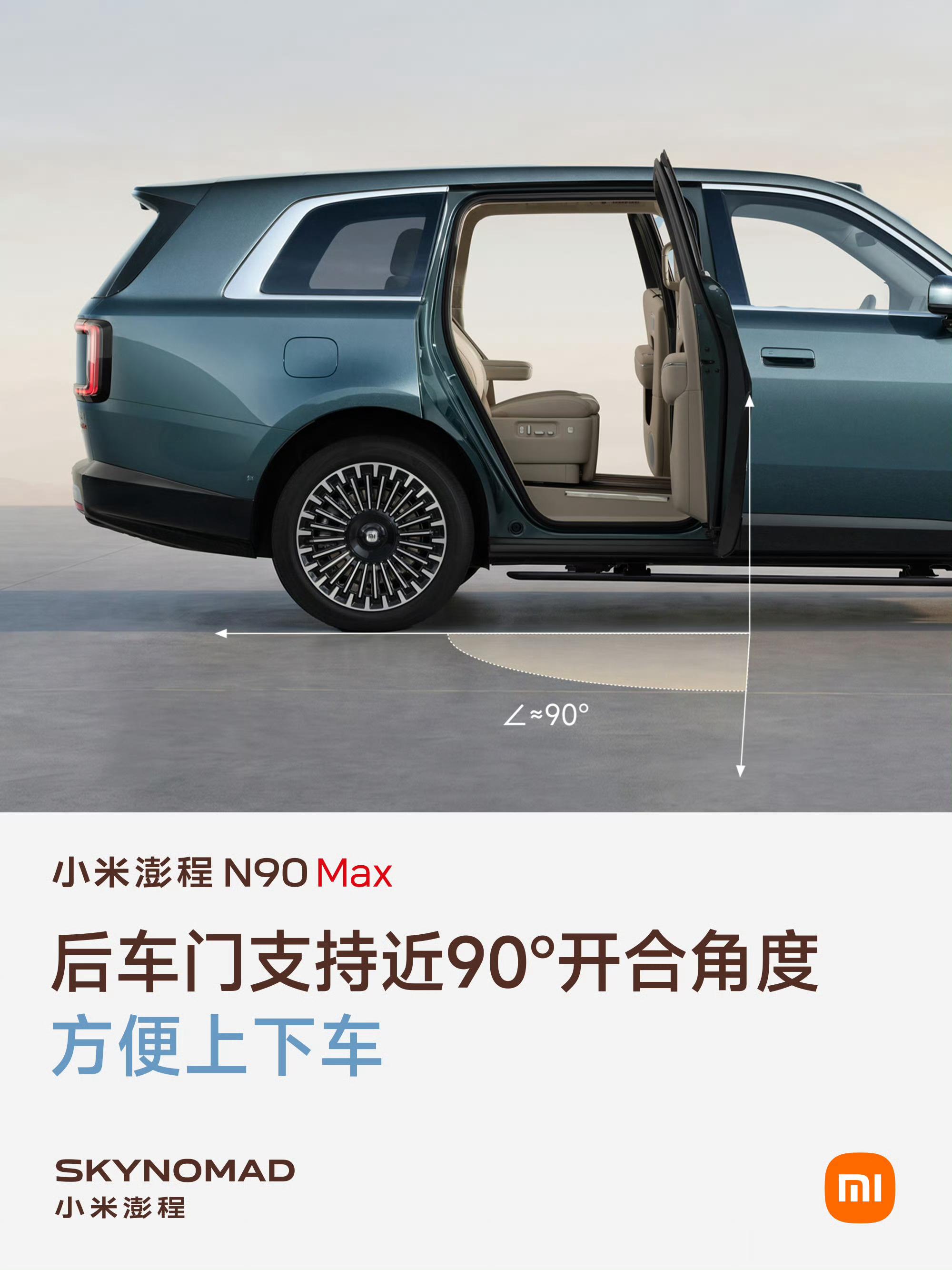 接近 90 度开合哪里都好，但现在的车位真不友好。所以我坚持认为车越大越应该做侧